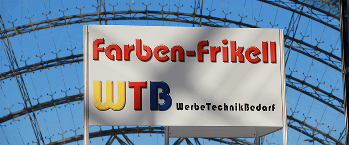 Unique Messestand Banner