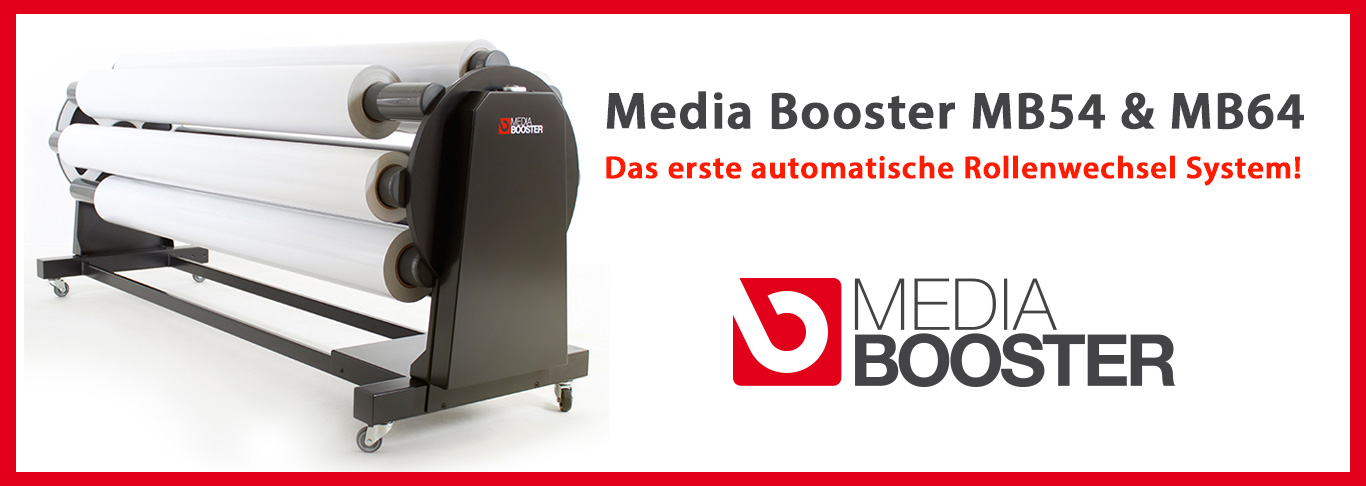 MediaBooster MB54 & MB 64 - Rollenwechselsystem