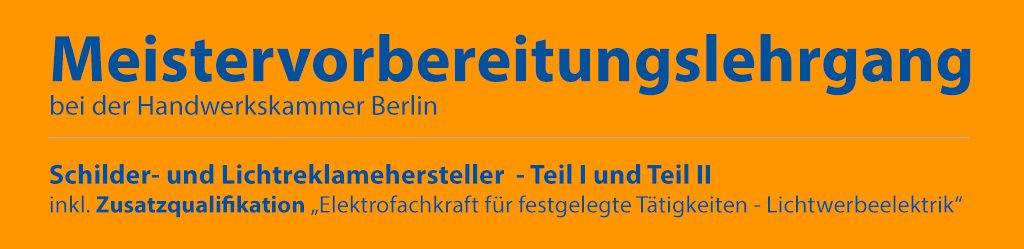 Meistervorbereitungslehrgang