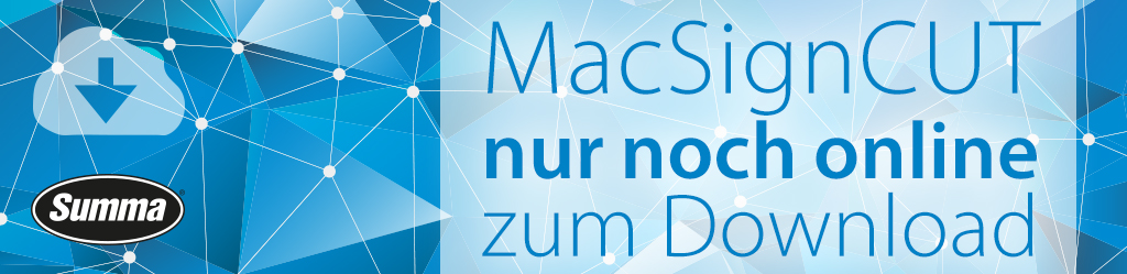 MacSignCUT nur noch Online zum Download