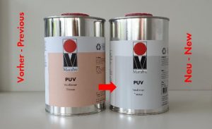 Etikettierung Marabu