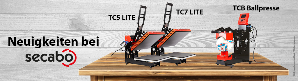 Secabo TC5 LITE | TC7 LITE | TCB SMART Ballpresse