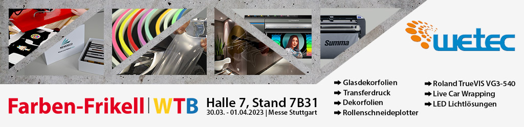 Farben-Frikell | WTB auf der wetec 2023